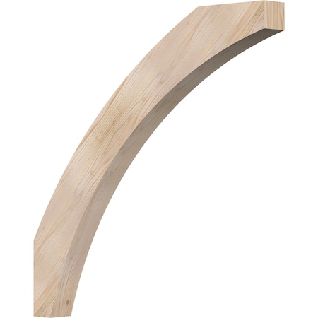 Ekena Millwork 3 1/2"W x 36"D x 36"H Thorton Smooth Knee Brace, Douglas Fir BRC04X36X36THR00SDF